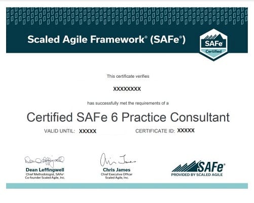 SPC Training: Implementing SAFe® 6 0 Certification Online AgileFever