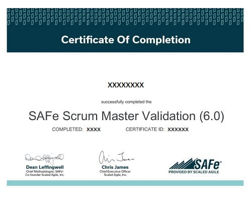 SSM Training: SAFe Scrum Master 6.0 Certification - AgileFever