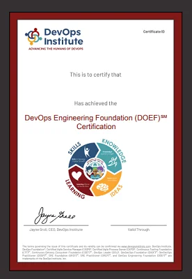 DevOps-Engineering-Foundation-DOEF-Certification