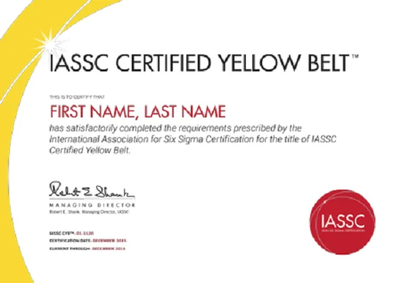 IASSC-Six-Sigma-Yellow-Belt-Certificate