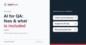GenAI and agentic AI course for QA and test engineers: fees and what is included